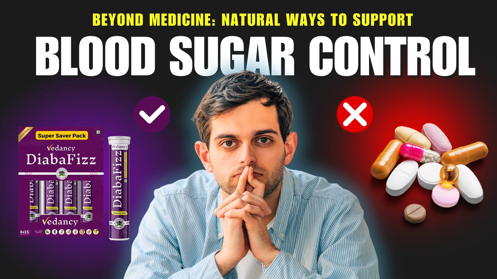 Beyond Medicine: Natural Ways to Support Blood Sugar Control - Vedancy