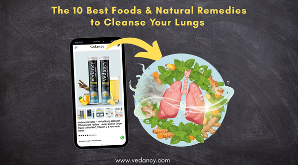 The 10 Best Foods and Natural Remedies to Cleanse Your Lungs with Breetox Lung Detox - Vedancy