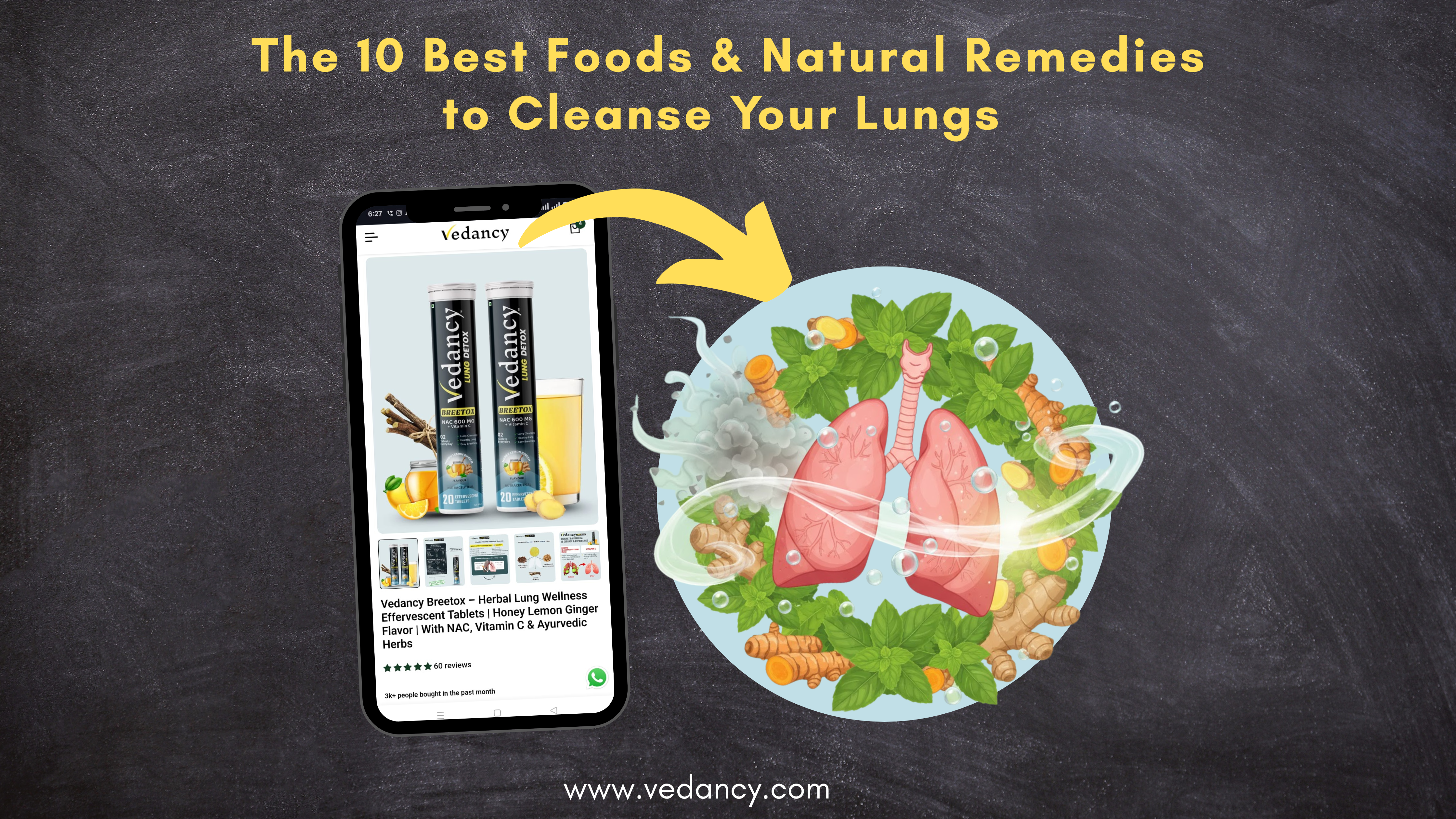The 10 Best Foods and Natural Remedies to Cleanse Your Lungs with Breetox Lung Detox - Vedancy