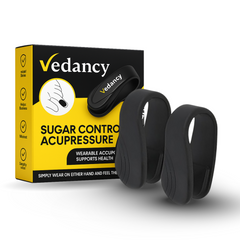 Vedancy Sugar Control Acupressure Point Clip Headache Relief Products Migraine &Tension Relief-Ideal for Diabetes Management Light Weight