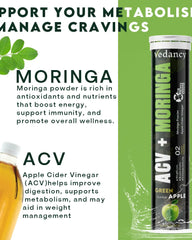 Vedancy Apple Cider Vinegar (ACV) & Moringa