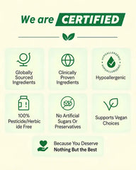 Ayurvedic stress relief supplement without side effects and 100% vegan formula
