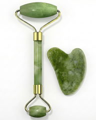 Luxury Jade Roller & Gua Sha Set