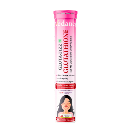 Vedancy GlutaFizz Effervescent Tablets with Opitac™ Japanese Glutathio