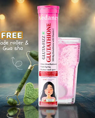 Vedancy GlutaFizz Effervescent Tablets with Opitac™ Japanese Glutathione 500mg, Vitamin C, Hyaluronic Acid, Biotin & Veg Collagen