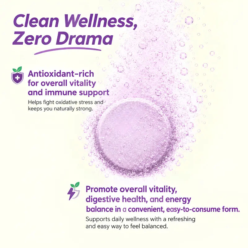 Herbal tablets for blood sugar management and steady daily energy in adults