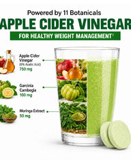 How to drink ACV moringa tablets 30 minutes before lunch and dinner