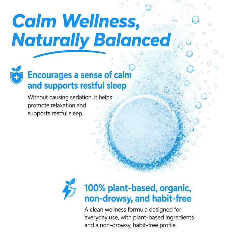 Natural anxiety relief supplement for working professionals managing mental burnout