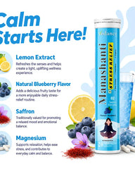 Non drowsy stress tablets providing rapid mental calm and daytime cognitive focus