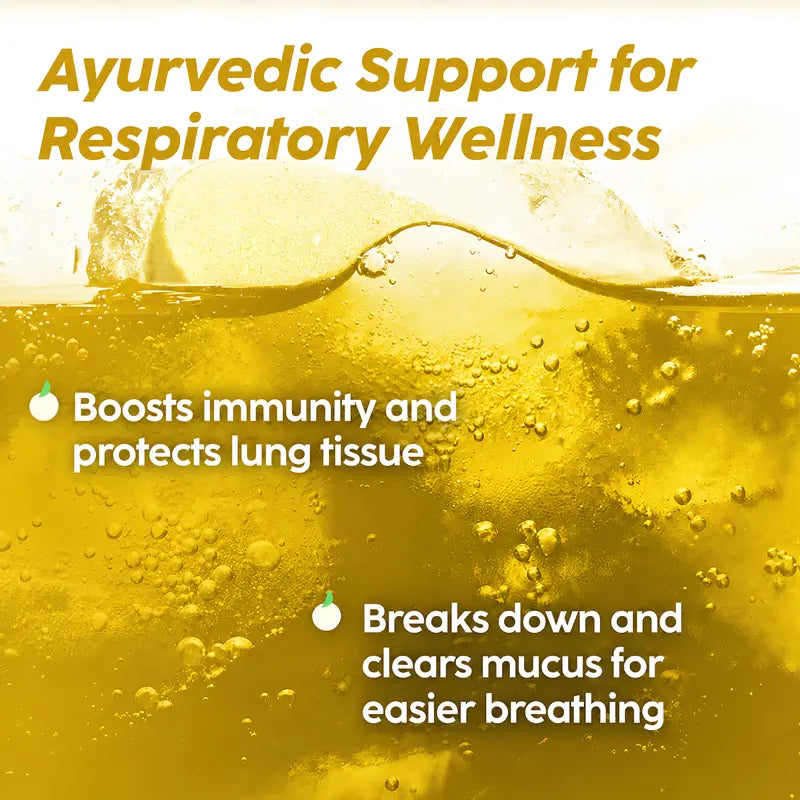 Vedancy Breetox – Herbal Lung Wellness Effervescent Tablets | Honey Lemon Ginger Flavor | With NAC, Vitamin C & Ayurvedic Herbs