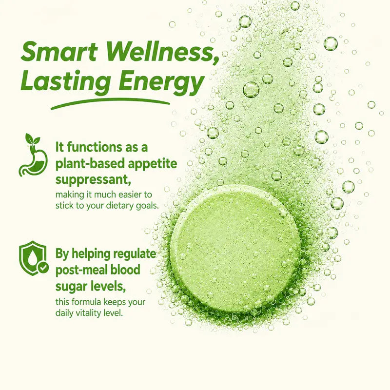 Apple Cider Vinegar & Moringa Effervescent Tablets | Weight Management & Craving Control
