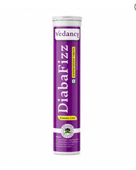 Vedancy Diabafizz sugar free herbal tablets tube with effervescent metabolic drink